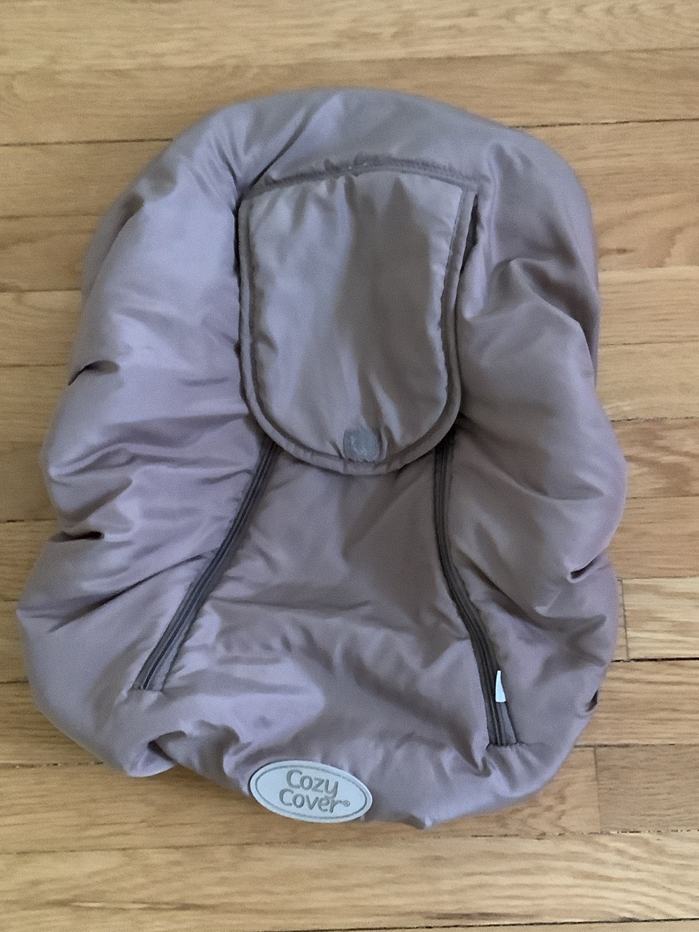 Kids Car Seat Cover in Taupe - Padded Waterproof